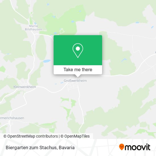Biergarten zum Stachus map