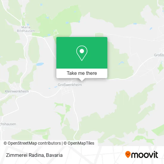 Карта Zimmerei Radina