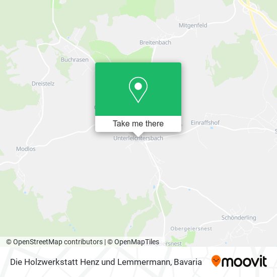 Die Holzwerkstatt Henz und Lemmermann map
