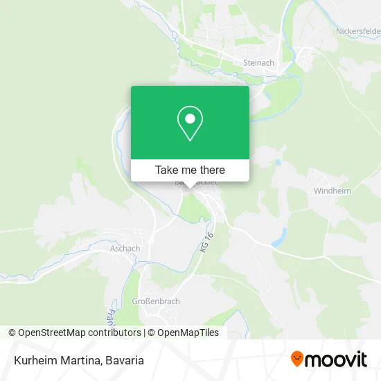 Карта Kurheim Martina