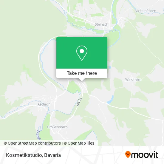 Карта Kosmetikstudio