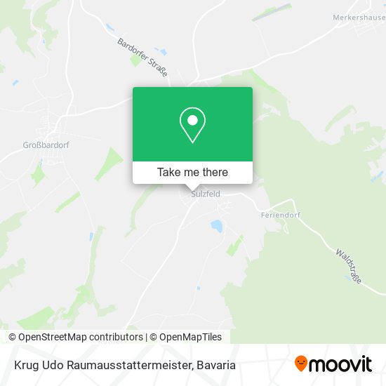 Krug Udo Raumausstattermeister map