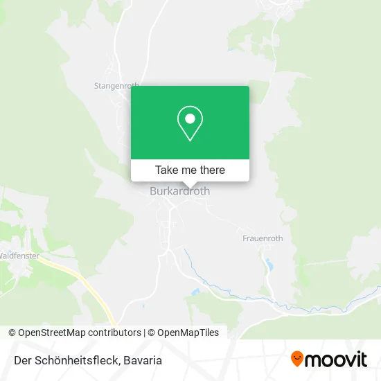Карта Der Schönheitsfleck