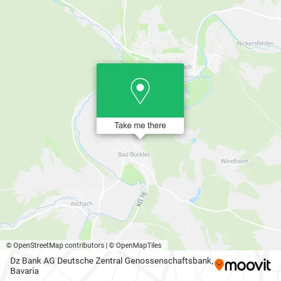 Карта Dz Bank AG Deutsche Zentral Genossenschaftsbank