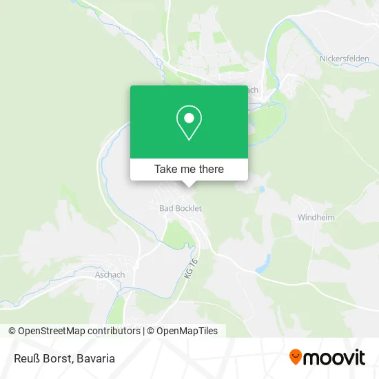 Карта Reuß Borst