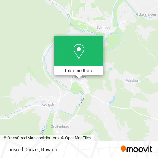 Карта Tankred Dãnzer