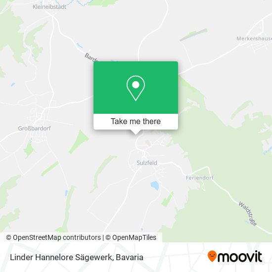 Linder Hannelore Sägewerk map