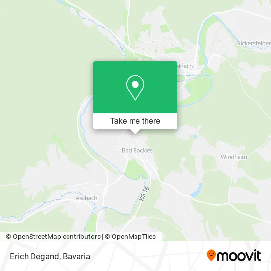 Карта Erich Degand