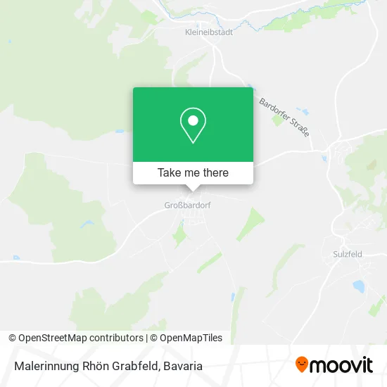 Карта Malerinnung Rhön Grabfeld