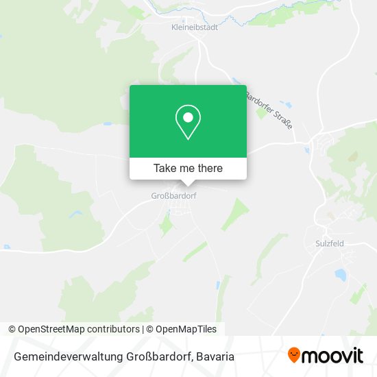 Gemeindeverwaltung Großbardorf map