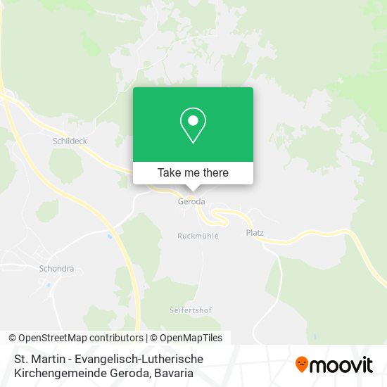 St. Martin - Evangelisch-Lutherische Kirchengemeinde Geroda map