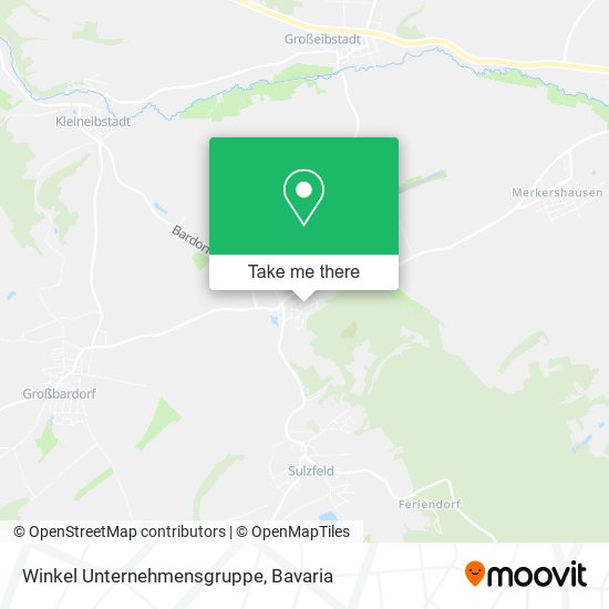 Winkel Unternehmensgruppe map