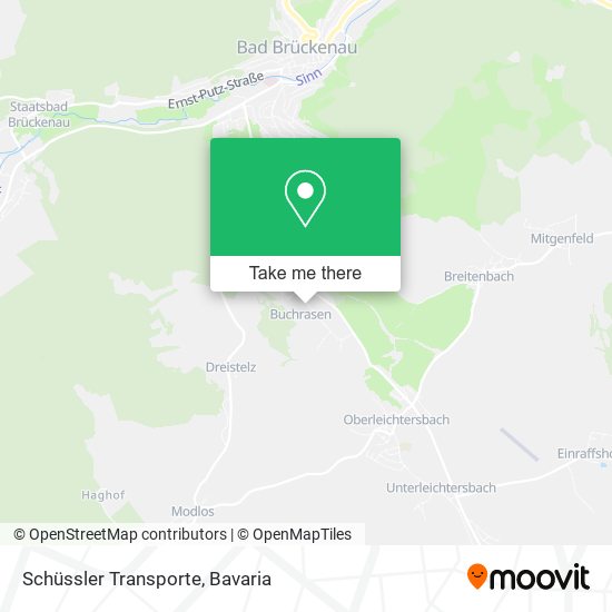Schüssler Transporte map