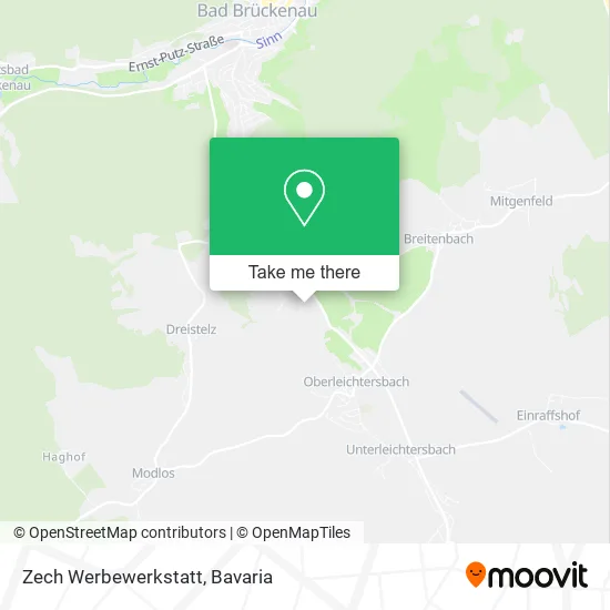 Карта Zech Werbewerkstatt