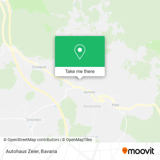 Карта Autohaus Zeier