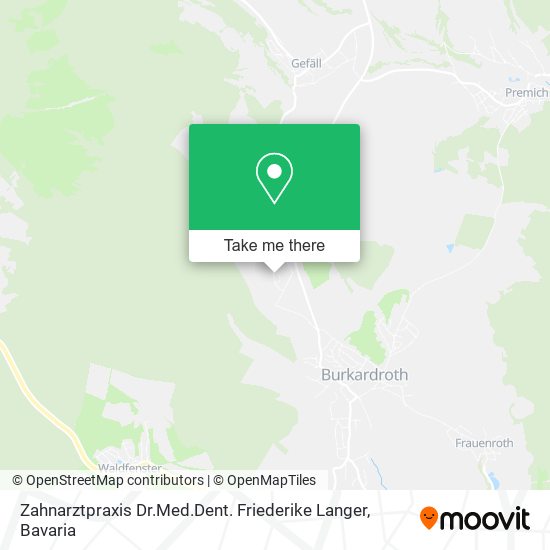 Zahnarztpraxis Dr.Med.Dent. Friederike Langer map