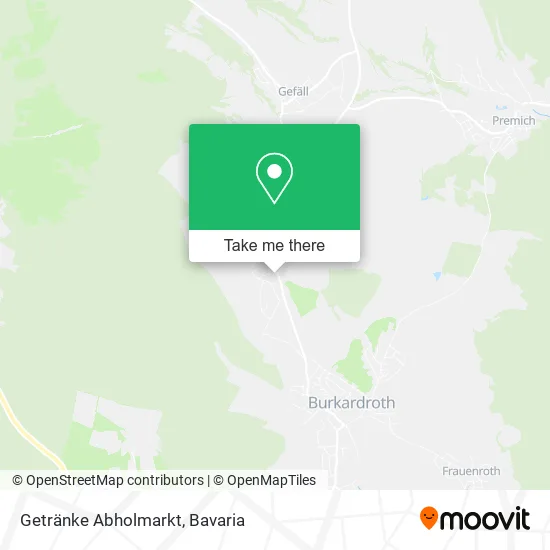 Карта Getränke Abholmarkt