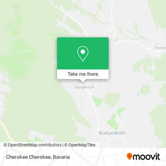 Карта Cherokee Cherokee