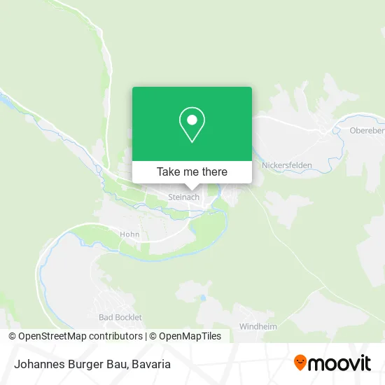 Карта Johannes Burger Bau