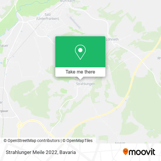 Карта Strahlunger Meile 2022