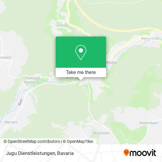 Карта Jugu Dienstleistungen