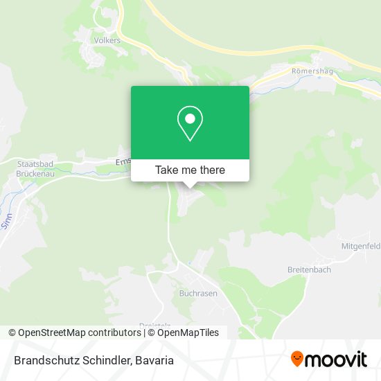Brandschutz Schindler map