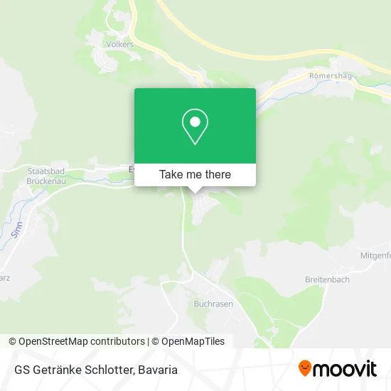 Карта GS Getränke Schlotter