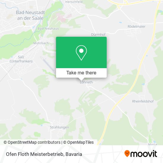 Ofen Floth Meisterbetrieb map