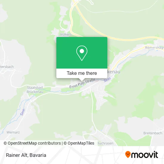 Карта Rainer Alt