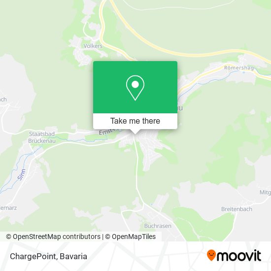 Карта ChargePoint