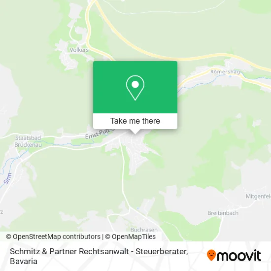 Карта Schmitz & Partner Rechtsanwalt - Steuerberater