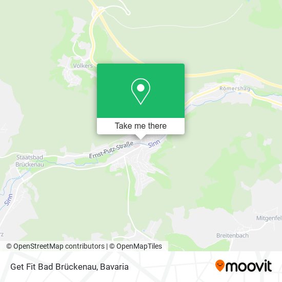 Get Fit Bad Brückenau map