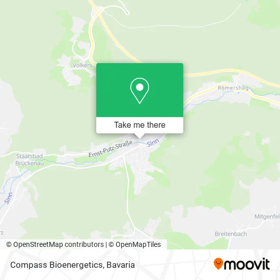 Карта Compass Bioenergetics