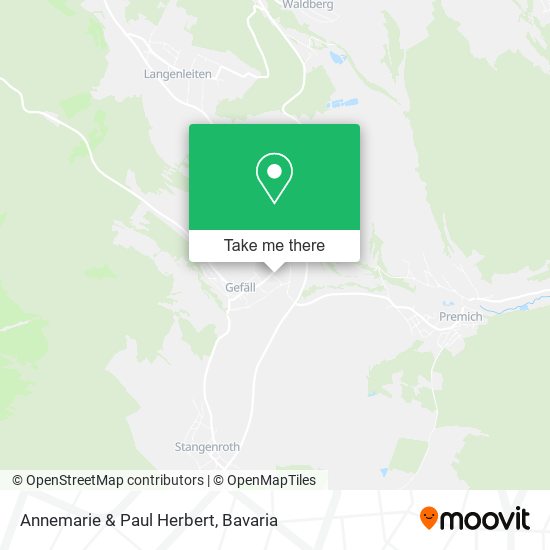 Annemarie & Paul Herbert map