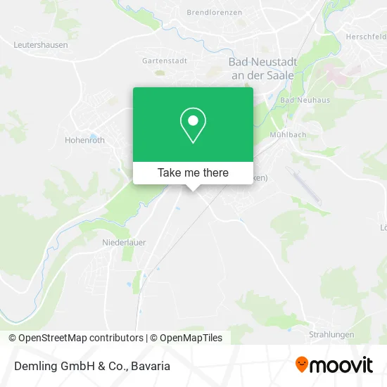 Demling GmbH & Co. map