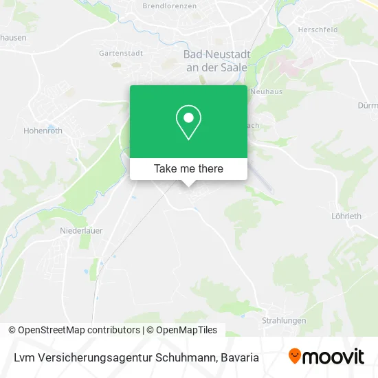 Карта Lvm Versicherungsagentur Schuhmann