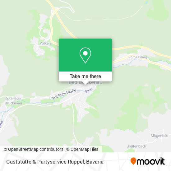 Gaststätte & Partyservice Ruppel map