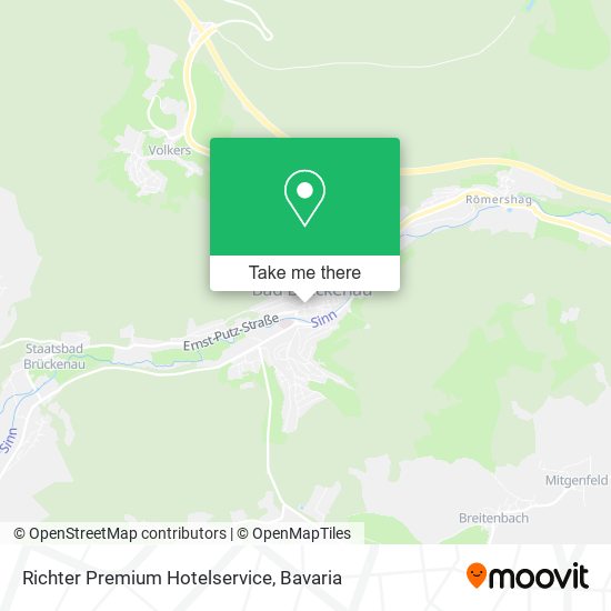 Richter Premium Hotelservice map