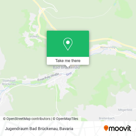 Jugendraum Bad Brückenau map