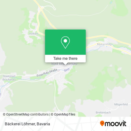 Bäckerei Löhmer map