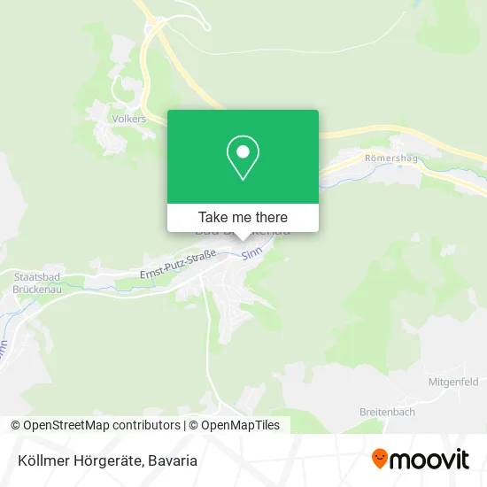 Карта Köllmer Hörgeräte