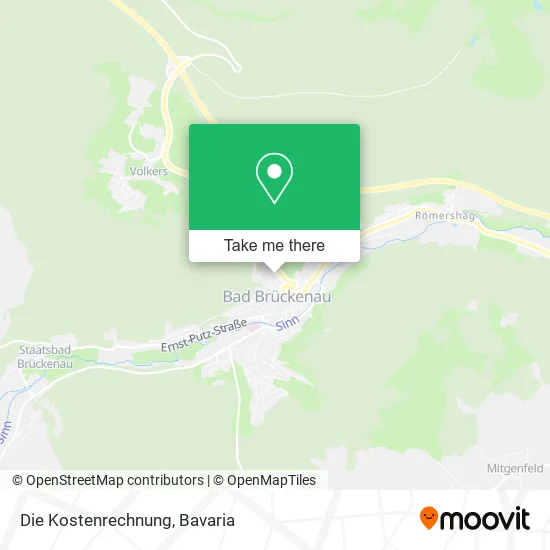 Карта Die Kostenrechnung