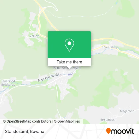 Карта Standesamt