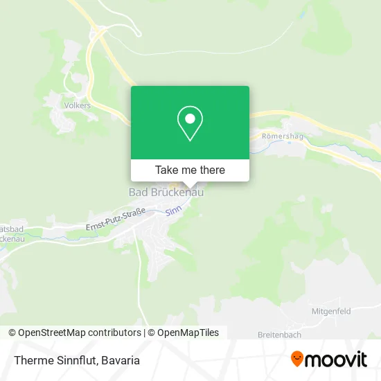 Карта Therme Sinnflut