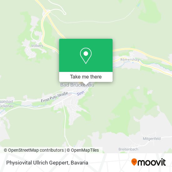 Physiovital Ullrich Geppert map