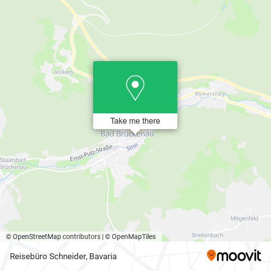 Reisebüro Schneider map