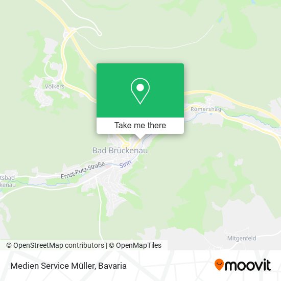 Карта Medien Service Müller