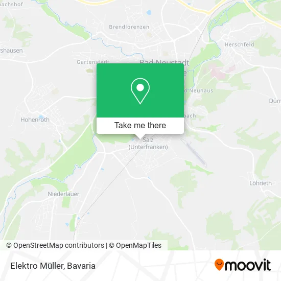 Карта Elektro Müller