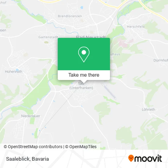 Saaleblick map