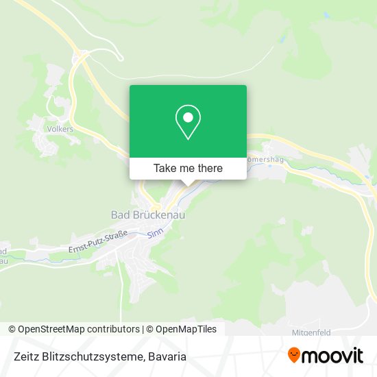 Карта Zeitz Blitzschutzsysteme